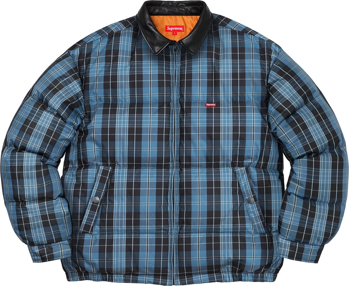 Leather Collar Puffy Jacket view 13
